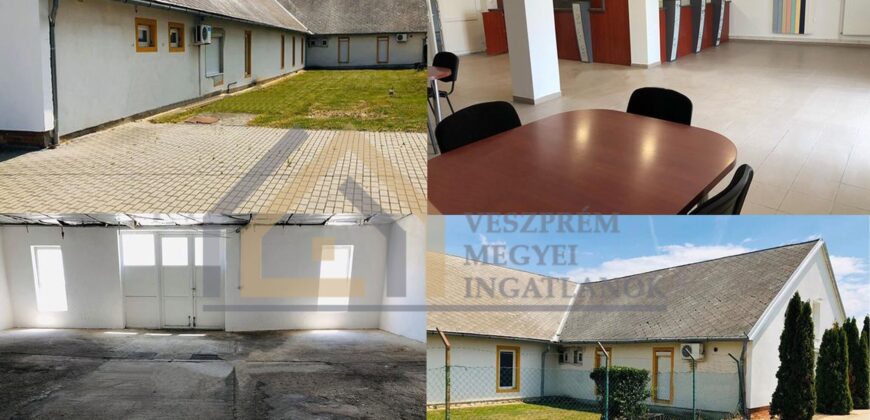 Földszintes épület, mely logisztikai központra alkalmas épület eladó (Beschreibung auf deutsch verfügbar)